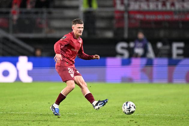 Stade Rennais FC v Lille OSC - Ligue 1 McDonald s 2025 2026 26 Quentin MERLIN (srfc) during the Ligue 1 McDonald s match between Rennes and Lille at Roazhon Park on March 15, 2026 in Rennes, France. Rennes France  Copyright: xFEPx 776348327