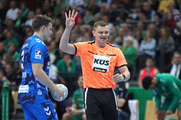 Handball DAIKIN HBL, SC DHfK Leipzig TVB Stuttgart 15 03 2026 Handball, DAIKIN HBL, 1 Bundesliga, Season 2025 2026, 25 Matchday SC DHfK Leipzig vs TVB Stuttgart on 15 03 2026 at the Quarterback Immobilien Arena Leipzig Copyright: xBEAUTIFULxSPORTS JanxKaeferx
