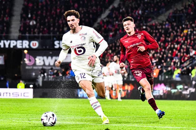 Football, France, Stade Rennes - OSC Lille