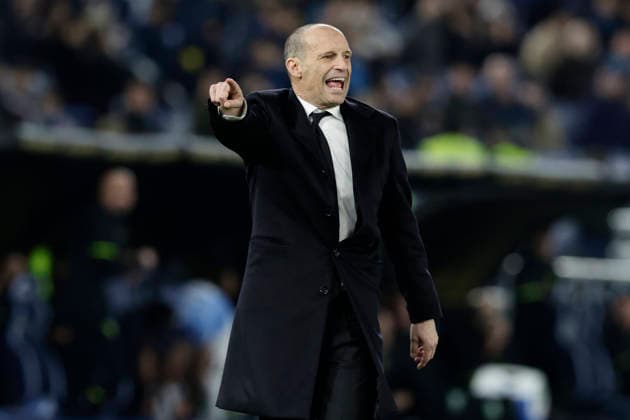 Serie A football match SS Lazio vs Ac Milan Milan™s Italian coach Massimiliano Allegri gesticulate during the Serie A football match SS Lazio vs AC Milan at Olimpico Stadium on March 15, 2026, in Rome. _BPH3155 Copyright: xAntonioxBalascox