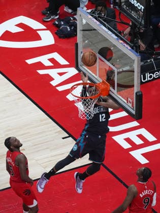 Detroit Pistons v Toronto Raptors - NBA, Basketball Herren, USA TORONTO, CANADA - MARCH 15 : Tobias Harris (12) of Detroit Pistons in action during the NBA basketball game between Detroit Pistons and Toronto Raptors at the Scotiabank Arena on March 15, 2026 in Toronto, Ontario, Canada. Mert Alper Dervis Anadolu Ontario Canada. Editorial use only. Please get in touch for any other usage.  Copyright: x2026xAnadoluxMertxAlperxDervisx