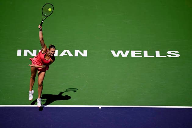 Tennis, WTA tournament in Indian Wells, Final, Sabalenka - Rybakina