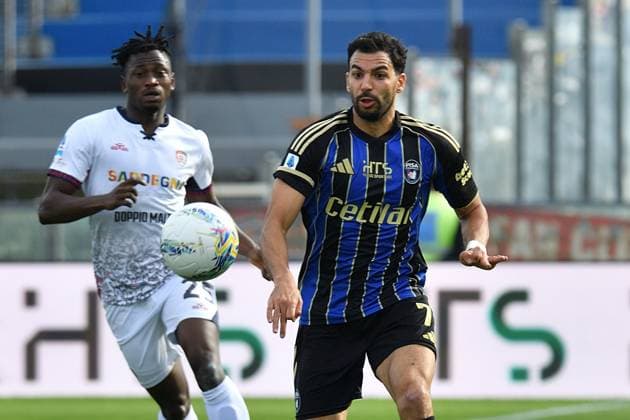 Mehdi Leris (Pisa) during Pisa SC vs Cagliari Calcio, Italian soccer Serie A match in Pisa, Italy, March 15 2026  Copyright: xGabrielexMasotti IPAxSportx xipa-agency.netx xx IPA_72951622 IPA_Agency_IPA72951622