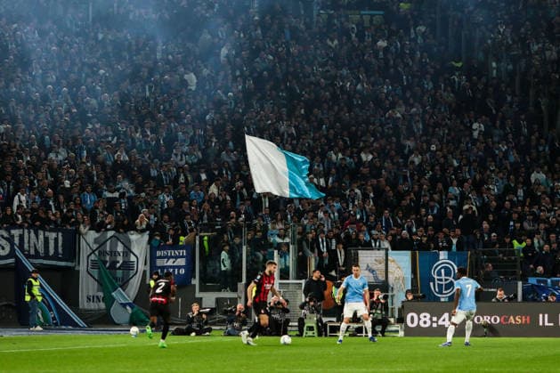 CALCIO - Serie A - SS Lazio vs AC Milan SS Lazio fans during SS Lazio vs AC Milan, Italian soccer Serie A match in Rome, Italy, March 15 2026 Rome Italy  Copyright: xIPAxSport ABACAx
