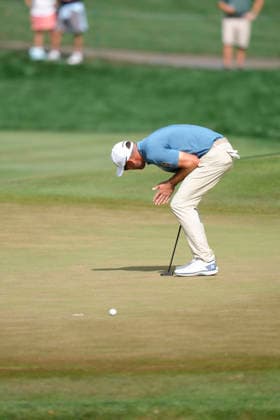 March 15, 2026, Ponte Vedra, Florida, USA: March 15, 2026, Ponte Vedra, Florida.Corey Connors (Canada) reacts after missing a putt on the 12th hole during the fourth round of The PLAYERS Championship at TPC Sawgrass. PGA, Golf Herren Tour 2026: The PLAYERS Championship  - ZUMAd212 20260315_zsp_d212_084 Copyright: xRichardxDolex