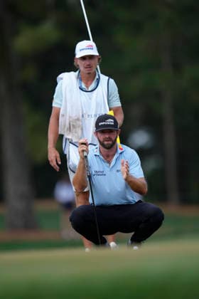 March 15, 2026, Ponte Vedra, Florida, USA: March 15, 2026, Ponte Vedra, Florida.Cameron Young (USA) and caddie Kyle Sterbinsky line up a putt on the 12th green during the fourth round of The PLAYERS Championship at TPC Sawgrass. PGA, Golf Herren Tour 2026: The PLAYERS Championship  - ZUMAd212 20260315_zsp_d212_095 Copyright: xRichardxDolex