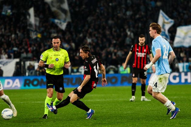CALCIO - Serie A - SS Lazio vs AC Milan Luka Modric of AC Milan during SS Lazio vs AC Milan, Italian soccer Serie A match in Rome, Italy, March 15 2026 Rome Italy  Copyright: xIPAxSport ABACAx
