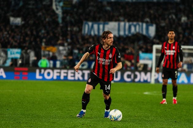 CALCIO - Serie A - SS Lazio vs AC Milan Luka Modric of AC Milan during SS Lazio vs AC Milan, Italian soccer Serie A match in Rome, Italy, March 15 2026 Rome Italy  Copyright: xIPAxSport ABACAx