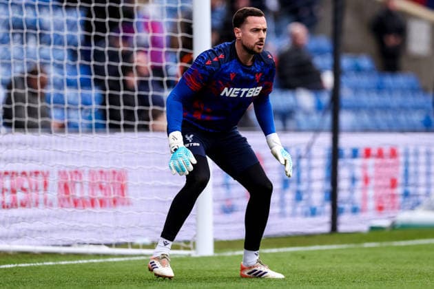 LONDON, ENGLAND - MARCH 15: Crystal Palace goalkeeper Remi Matthews warms up prior to the Premier League match between Crystal Palace and Leeds United at Selhurst Park on March 15, 2026 in London, England.  Copyright: xRenexNijhuis MBxMediax