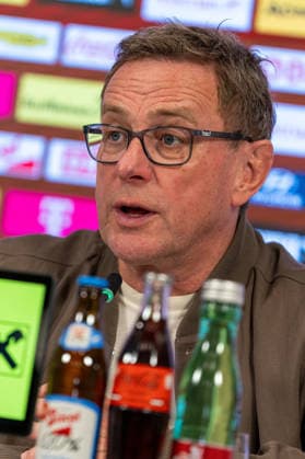 SOCCER - OEFB, PK, squad nomination VIENNA,AUSTRIA,16.MAR.26 - SOCCER - OEFB, Oesterreichischer Fussball-Bund, preview, press conference, PK, Pressekonferenz squad nomination. Image shows head coach Ralf Rangnick (AUT).  GEPAxpictures xPhilippxBrem