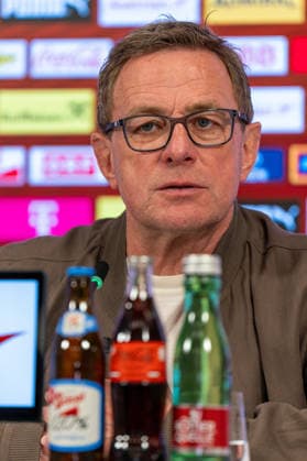 SOCCER - OEFB, PK, squad nomination VIENNA,AUSTRIA,16.MAR.26 - SOCCER - OEFB, Oesterreichischer Fussball-Bund, preview, press conference, PK, Pressekonferenz squad nomination. Image shows head coach Ralf Rangnick (AUT).  GEPAxpictures xPhilippxBrem