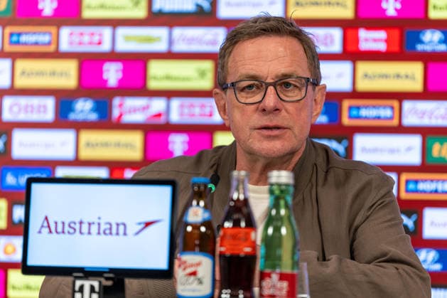 SOCCER - OEFB, PK, squad nomination VIENNA,AUSTRIA,16.MAR.26 - SOCCER - OEFB, Oesterreichischer Fussball-Bund, preview, press conference, PK, Pressekonferenz squad nomination. Image shows head coach Ralf Rangnick (AUT).  GEPAxpictures xPhilippxBrem