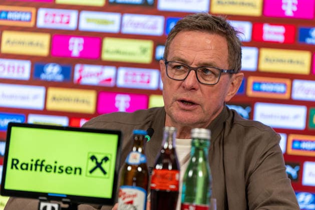 SOCCER - OEFB, PK, squad nomination VIENNA,AUSTRIA,16.MAR.26 - SOCCER - OEFB, Oesterreichischer Fussball-Bund, preview, press conference, PK, Pressekonferenz squad nomination. Image shows head coach Ralf Rangnick (AUT).  GEPAxpictures xPhilippxBrem