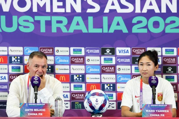 Football, Women, Asian Cup, National Team China Press Conference