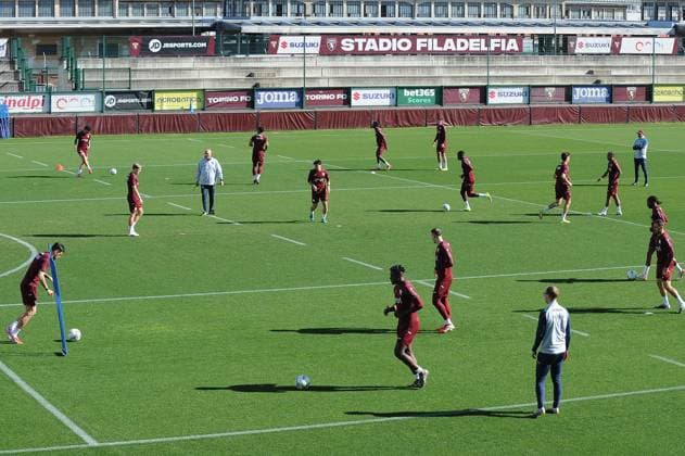 Foto IPP Massimo Rana Torino 16-03-2026 Calcio Allenamento Torino con porte aperte per i tifosi nella foto torino in allenamento Italy Photo Press - World Copyright italy ITALY  Copyright: xR4924_italyphotopressx