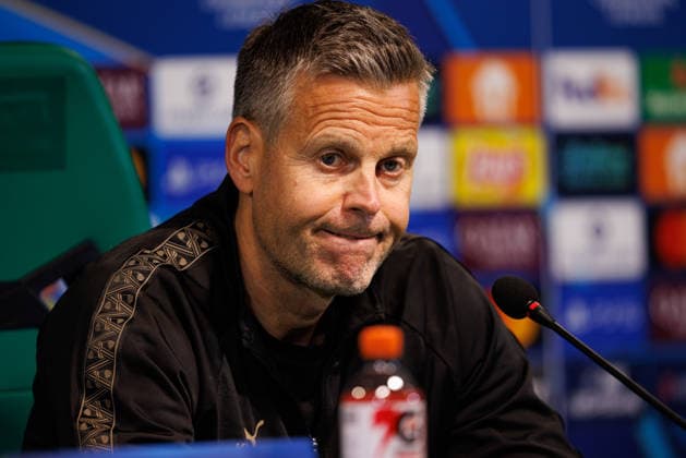 Head Coach Kjetil Knutsen seen during the Bodo Glimt Training Session and press conference, PK, Pressekonferenz before UCL game against Sporting CP at Estadio Jose Alvalade (Maciej Rogowski Ball Raw Images) Lisbon Estadio Jose Alvalade Portugal Copyright: xMaciejxRogowskix maciejrogowski_16032026-25