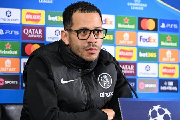 Liam Rosenior, UEFA Media Conference, Chelsea FC v Paris Saint-G London, UK. Liam Rosenior, Head Coach Chelsea FC, UEFA Champions League Media Conference, Chelsea FC v Paris Saint-Germain, Stamford Bridge., Credit:Michael Melia Avalon  Copyright: xMichaelxMeliax xAvalonx 1083587265