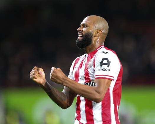 LONDON, ENGLAND - MARCH 16: GOAL 2-0. Igor Thiago of Brentford celebrates after scoring a goal during the Premier League match between Brentford and Wolverhampton Wanderers at Gtech Community Stadium on March 16, 2026 in London, England. Copyright: xJayxPatel SPPx Sportspressphoto_SPR112752