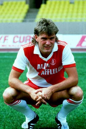 As Monaco V Hajduk Split, Pre Season Friendly Glenn Hoddle of As Monaco in action during the Pre Season Friendly match between As Monaco and Hajduk Split at Stade Louis Ii on July 4, 1987 in Fontvieille, Monaco . Fontvieille Stade Louis Ii Monaco Monaco Copyright: xAllstarxPicturexLibraryxLtdx