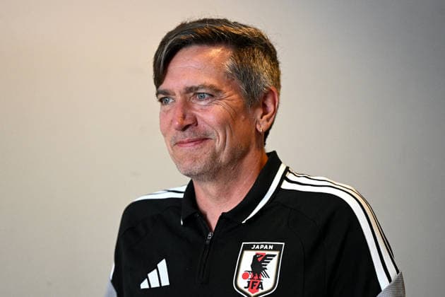 ASIAN CUP WOMEN PRESS CONFERENCES, Japan Head Coach Nils Nielsen arrives to speak to media ahead of the Women s Asian Cup semi-final at Accor Stadium in Sydney, Tuesday, March 17, 2026. ( NO ARCHIVING SYDNEY NEW SOUTH WALES AUSTRALIA  Copyright: xDANxHIMBRECHTSx 20260317164909527186