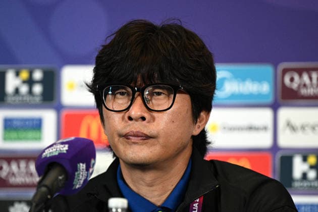 ASIAN CUP WOMEN PRESS CONFERENCES, Korea Republic Head Coach Shin Sang-Woo speaks to media ahead of the Women s Asian Cup semi-final at Accor Stadium in Sydney, Tuesday, March 17, 2026. ( NO ARCHIVING SYDNEY NEW SOUTH WALES AUSTRALIA  Copyright: xDANxHIMBRECHTSx 20260317157098105499