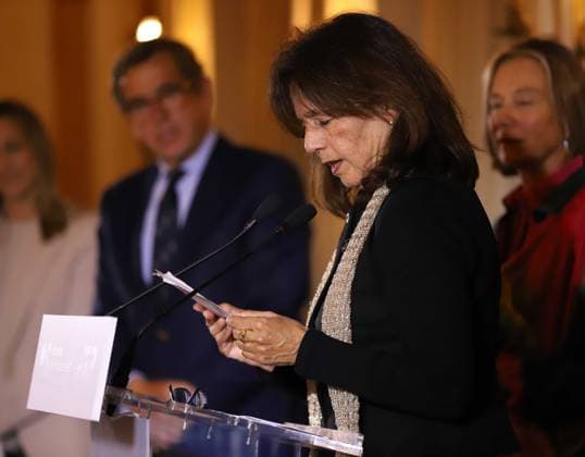 March 16, 2026, Sabadell, Barcelona, Spain: Barcelona Spain 16.03.2026 Maria Sanchez Vicario, sister of Arantxa Sanchez Vicario, receives an award during the presentation Barcelona Open at in the Palauet Albeniz on 16 March 2026 in Barcelona. Tennis 2026: Presentation Barcelona Open  - ZUMAu50_ 20260316_zsp_u50_033 Copyright: xXavixUrgelesx