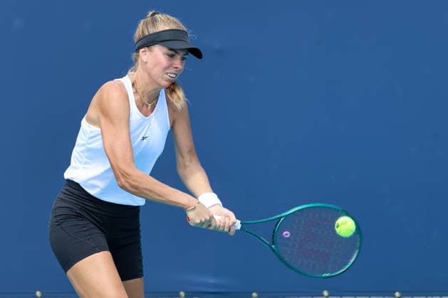 Miami Open: trainings Magdalena Frech during Miami Open WTA, Tennis Damen tennis tournament trainings in Miami, USA, on March 16, 2026 Miami USA  Copyright: xFotoxOlimpikx originalFilename:jastrzebowski-miamiope260317_np2zc.jpg