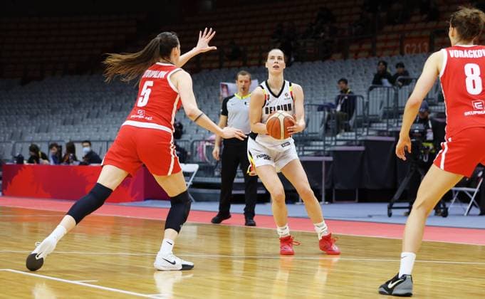 Basketball, Women, World Championship Qualifier, Belgium - Czech Republic