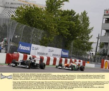 Motorsport, Formula 1, Montreal GP, Bruno Senna's accident