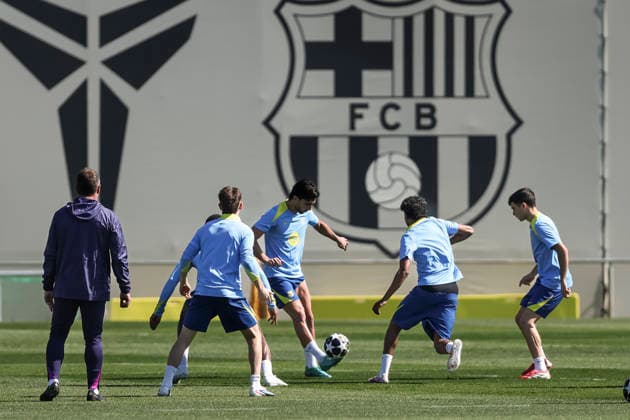 March 17, 2026, Sant Joan Despi, Barcelona, SPAIN: Ferran Torres during the training day of FC Barcelona, Barca ahead UEFA Champions League 2025 26, football match against Newcastle United at Ciutat Esportiva Joan Gamper on March 17, 2026 in Sant Joan Despi, Barcelona, Spain. Sant Joan Despi SPAIN - ZUMAa181 20260317_zaa_a181_022 Copyright: xJavierxBorregox