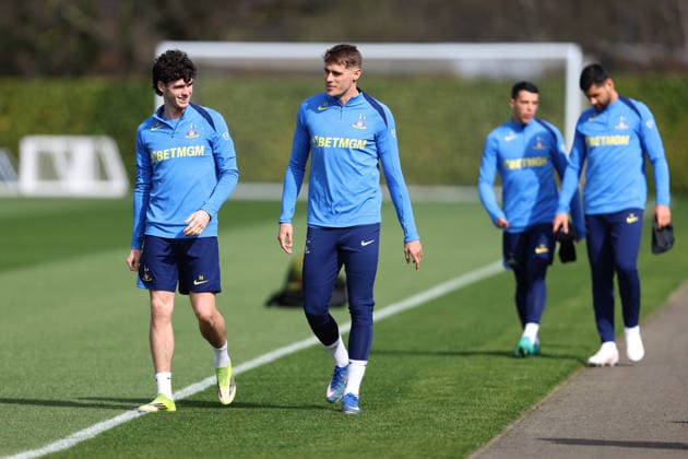 Football, CL, Tottenham Hotspur, Training