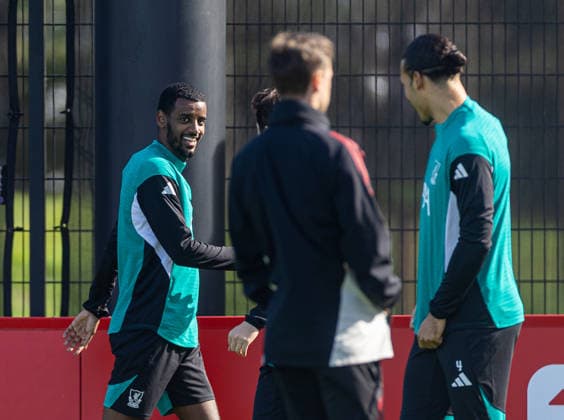 Football - UEFA Champions League - Round of 16 - 2nd Leg - Liverpool FC v Galatasaray A.Åž. - MD-1 LIVERPOOL, ENGLAND - Tuesday, March 17, 2026: Liverpool s Alexander Isak during a training session at the AXA Training Centre ahead of the UEFA Champions League Round of 16 2nd Leg match between Liverpool FC and Galatasaray A.Åž. (Photo by David Rawcliffe Propaganda) LIVERPOOL AXA Training Centre MERSEYSIDE ENGLAND  Copyright: xDavidxRawcliffex P2026-03-17-Liverpool_Galatasaray_MD-1-12