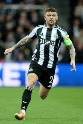 Newcastle United FC v FC Barcelona, Barca - UEFA Champions League 2025 26 Round of 16 First Leg Kieran Trippier of Newcastle United running during the UEFA Champions League 2025 26 Round of 16 First Leg match between Newcastle United FC and FC Barcelona at St James Park on March 10, 2026 in Newcastle upon Tyne, England. WARNING! This Photograph May Only Be Used For Newspaper And Or Magazine Editorial Purposes. May Not Be Used For Publications Involving 1 player, 1 Club Or 1 Competition Without Written Authorisation From Football DataCo Ltd. For Any Queries, Please Contact Football DataCo Ltd on +44 (0) 207 864 9121 Newcastle upon Tyne St. James Park England United Kingdom Copyright: xAllstarxPicturexLibraryxLtdx