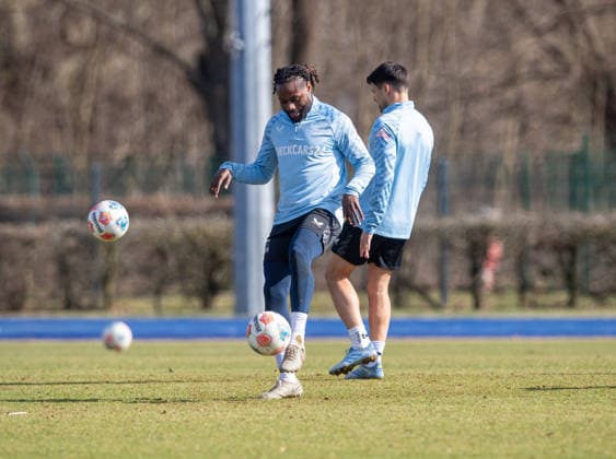Soccer, Men, Season 2025 26, 2 Bundesliga, Hertha BSC, Training, Deyovaisio Zeefuik Hertha BSC , 17 03 2026, Copyright: xSebastianxRäppold MatthiasxKochx