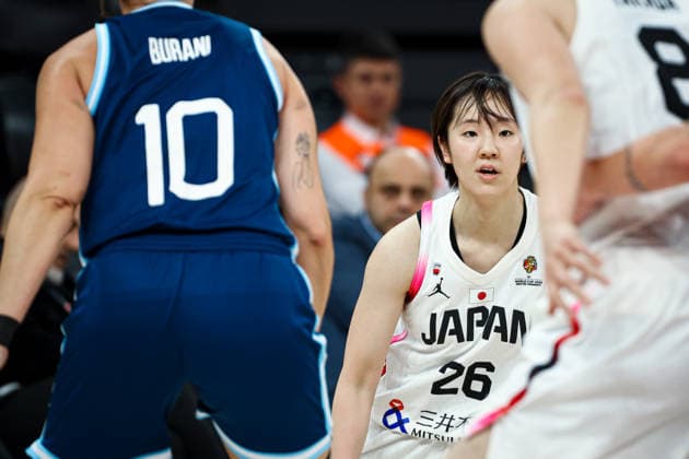 Japan vs Argentina Women s Basketball World Cup 2026 Qualifying Tournaments Kokoro Tanaka of Japan national team, Nationalteam looks on during the Women s Basketball World Cup 2026 Qualifying Tournaments Group Phase - Group A between Japan National Team and Argentina National Team at Turkcell Basketball Development Center on March 17, 2026 in Istanbul, Turkey. Istanbul Istanbul Turkey Copyright: xBurakxBasturkx