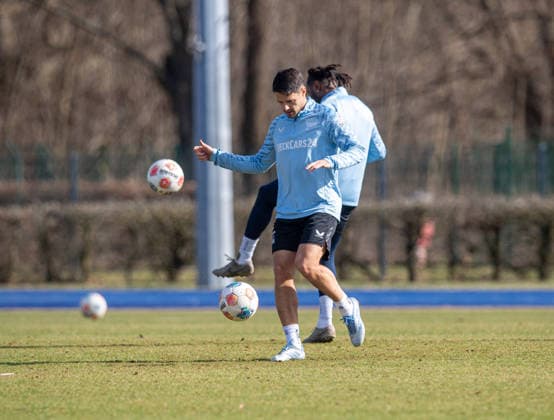 Soccer, Men, Season 2025 26, 2 Bundesliga, Hertha BSC, Training, Josip Brekalo Hertha BSC , 17 03 2026, Copyright: xSebastianxRäppold MatthiasxKochx