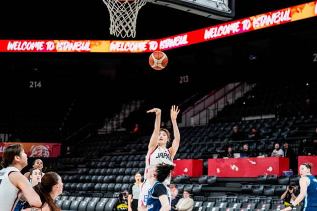 Japan v Argentina - Women s World Cup 2026 Qualifier Aika Hirashita of Japan looks on during the Women s World Cup 2026 Qualifier between Japan and Argentina at Turkcell Basketball Development Center in Istanbul, Turkey, on March 17, 2026. Istanbul Turkey  Copyright: xYagizxGurtugx originalFilename:gurtug-japanvar260317_npCs0.jpg