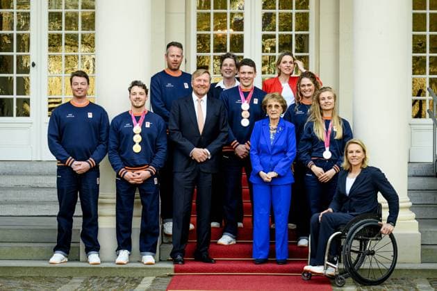 Milano Cortina 2026, Paralympics, Team Netherlands, Reception with King Willem-Alexander and Princess Margriet in The Hague
