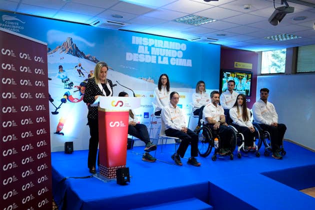 Milano Cortina 2026, Paralympics, Team Spain, Reception in Madrid