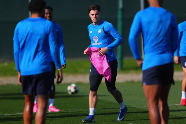 March 17, 2026, Zingonia, ITALY: Atalanta s Nicola Zalewski attends a training session at Bortolotti Training Center in Zingonia, Italy, 17 March 2026. Atalanta BC will face Bayern Munchen in their UEFA Champions League round of 16 2nd leg soccer match on 18 March. ANSA MICHELE MARAVIGLIA. UEFA Champions League Round Of 16 MD-1 - Atalanta BC  - ZUMAa110 20260317_zaf_a110_006 Copyright: xMichelexMaravigliax