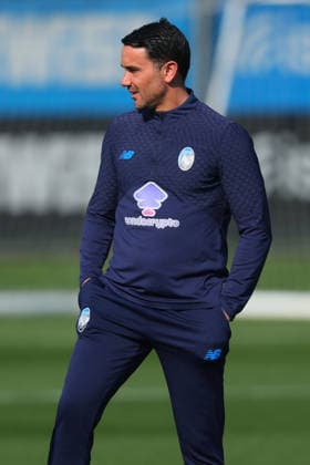 March 17, 2026, Zingonia, ITALY: Atalanta s coach Raffaele Palladino attends a training session at Bortolotti Training Center in Zingonia, Italy, 17 March 2026. Atalanta BC will face Bayern Munchen in their UEFA Champions League round of 16 2nd leg soccer match on 18 March. ANSA MICHELE MARAVIGLIA. UEFA Champions League Round Of 16 MD-1 - Atalanta BC  - ZUMAa110 20260317_zaf_a110_008 Copyright: xMichelexMaravigliax