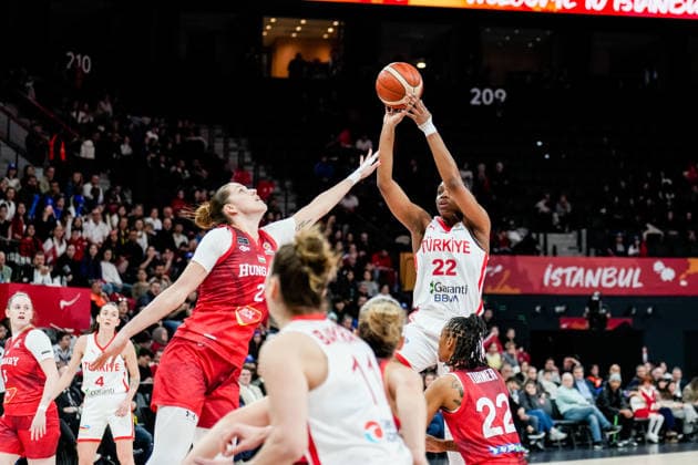 Basketball, Women, World Championship Qualifier, Turkey - Hungary
