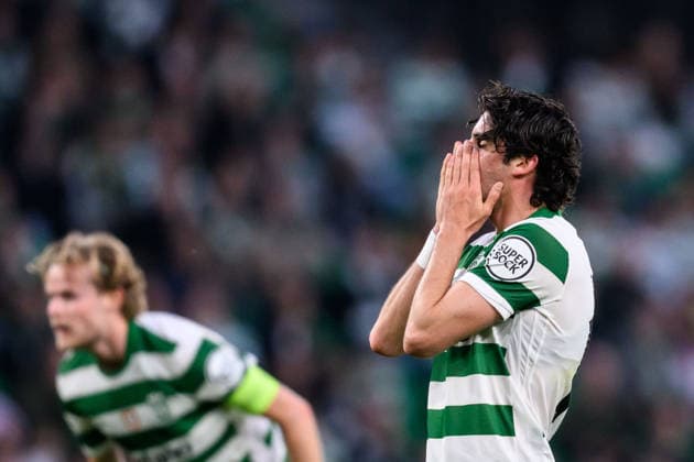 260317 Francisco Trincao of Sporting looks dejected during the UEFA Champions League football match between Sporting CP and Bodo Glimt on March 17, 2026 in Lisbon Photo Marius Simensen BILDBYRAN COP 238 MM0063 bbeng football fotball fotboll soccer uefa champions league mesterligaen bodo glimt sporting clube de portugal sporting lisboa sporting lisbon sporting cp depp  Copyright: MARIUSxSIMENSEN BB260317BB669
