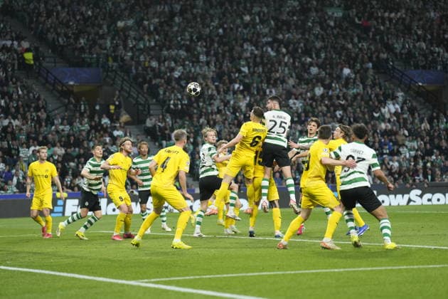 Football, Champions League 2025 2026 Sporting Lisbon Bodo Glimt Lisbon, Portugal 20260317 during the football match in the Champions League between Sporting Lisboa and Bodo Glimt at Estadio JosÃ Alvalade Photo Fredrik Varfjell NTB Lisboa Portugal EDITORIAL USE ONLY RESTRICTED USE FOR BETTING COMPANIES  Copyright: xFredrikxVarfjellx xNTBx