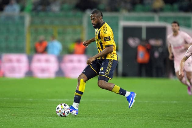 Salim Diakite della Juve Stabia durante la partita di Serie B tra Palermo e Juve Stabia allo stadio Renzo Barbera di Palermo, Italia - MartedÃ¬ 17 Marzo 2026. - Calcio. (Foto di Giovanni Isolino Lapresse)  Copyright: xGiovannixIsolino LaPressex