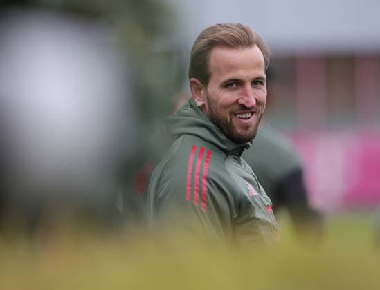 17 03 2026, FC Bayern Training, Saebenerstrasse Muenchen, Soccer, Sport, in the picture Harry Kane FC Bayern Muenchen