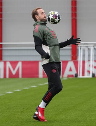 17 03 2026, FC Bayern Training, Saebenerstrasse Muenchen, Soccer, Sport, in the picture Harry Kane FC Bayern Muenchen