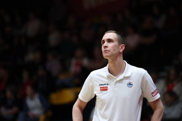 VIENNA, AUSTRIA, MAR. 17, 2026 WOMEN BASKETBALL EUROBASKET 2027 QUALIFIERS Â·First Round Â· Group D, AUSTRIA vs SWITZERLAND head coach Jesper Sundberg (AUT) VIENNA VIENNA, Hallmann Dome Hallmann Dome, Austria (AUT) AUSTRIA
