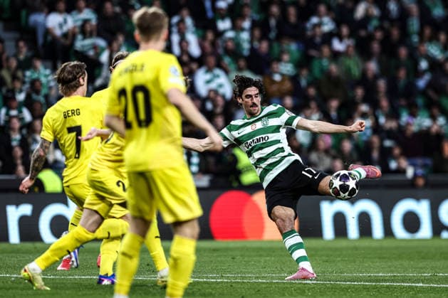 Lisbon, 17 03 2026 Tonight, the Sporting Clube de Portugal team hosted Bodo Glimt for the second-leg match of the Champions League Round of 16 at the JosÃ Alvalade Stadium in Lisbon. Trincao do Sporting CP (Mario Vasa) NI20260317MARIOVASA0011 Lisboa Estadio JosÃ Alvalade Portugal Copyright: x xMarioxVasax