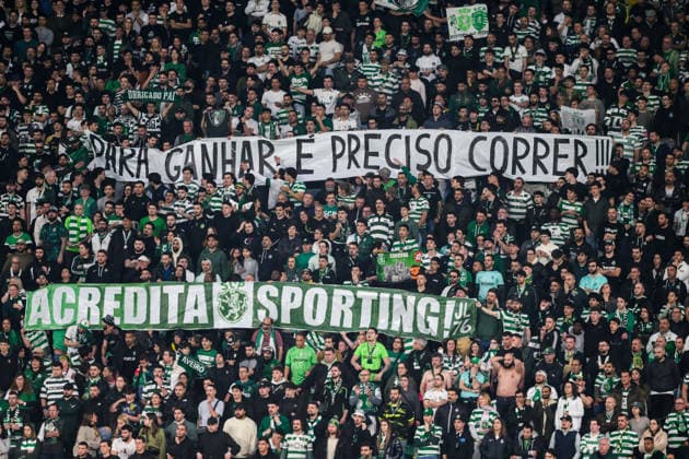 260317 Fans of Sporting during the UEFA Champions League football match between Sporting CP and Bodo Glimt on March 17, 2026 in Lisbon Photo Marius Simensen BILDBYRAN COP 238 MM0063 bbeng football fotball fotboll soccer uefa champions league mesterligaen bodo glimt sporting clube de portugal sporting lisboa sporting lisbon sporting cp publik  Copyright: MARIUSxSIMENSEN BB260317BB774